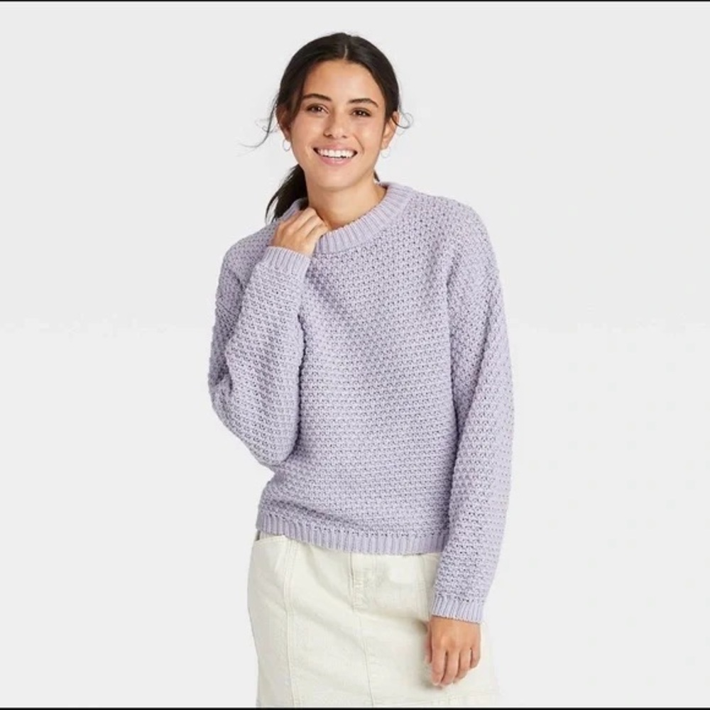 Light purple Universal Thread knit sweater - small